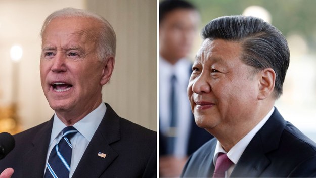 Prezydenci USA i Chin: Joe Biden oraz Xi Jinping. /SHAWN THEW,  NYEIN CHAN NAING /PAP/EPA