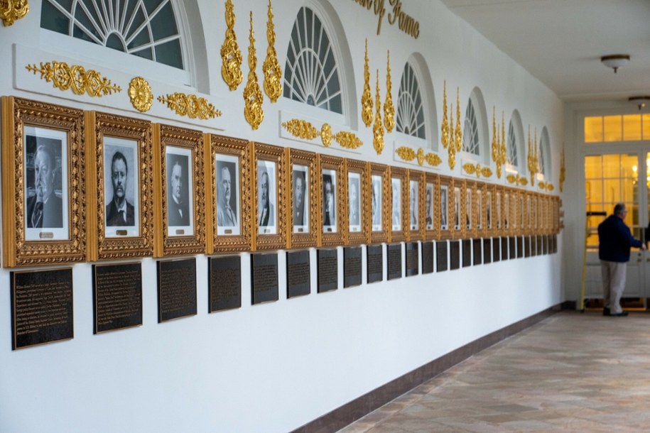 Prezydencka Aleja Sław w Białym Domu /Rex Features/EAST NEWS /East News