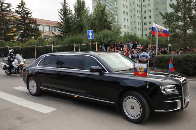 Prezydencka limuzyna w Ułan Bator /SPUTNIK / KREMLIN / POOL /PAP/EPA