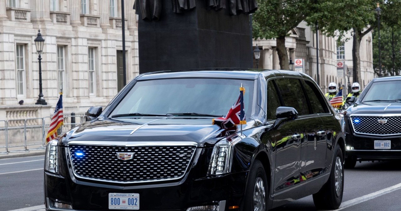 Prezydencki Cadillac określany jest przez służby bezpieczeństwa mianem "Bestii". / Mike Kemp/In Pictures via Getty Images /