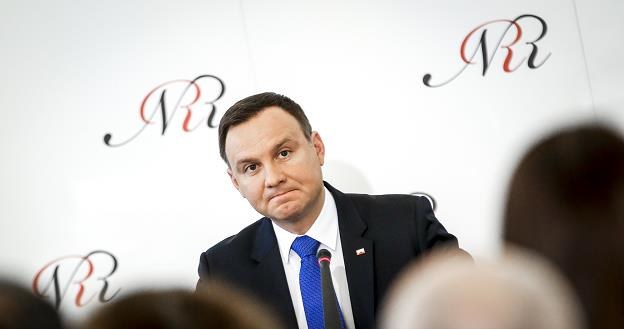 Prezydent Andrzej Duda. Fot. Andrzej Iwanczuk /Reporter