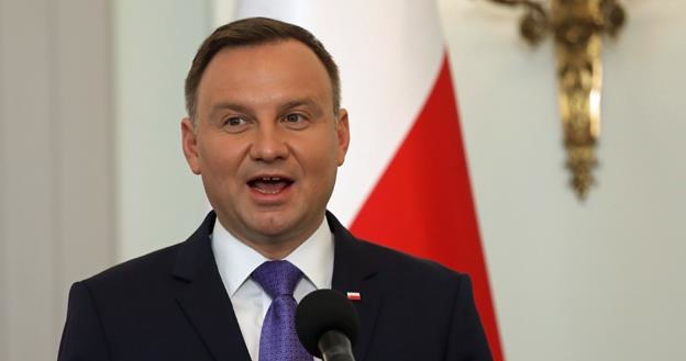 Prezydent Andrzej Duda. Fot. Sławomir Kamiński /AGENCJA GAZETA