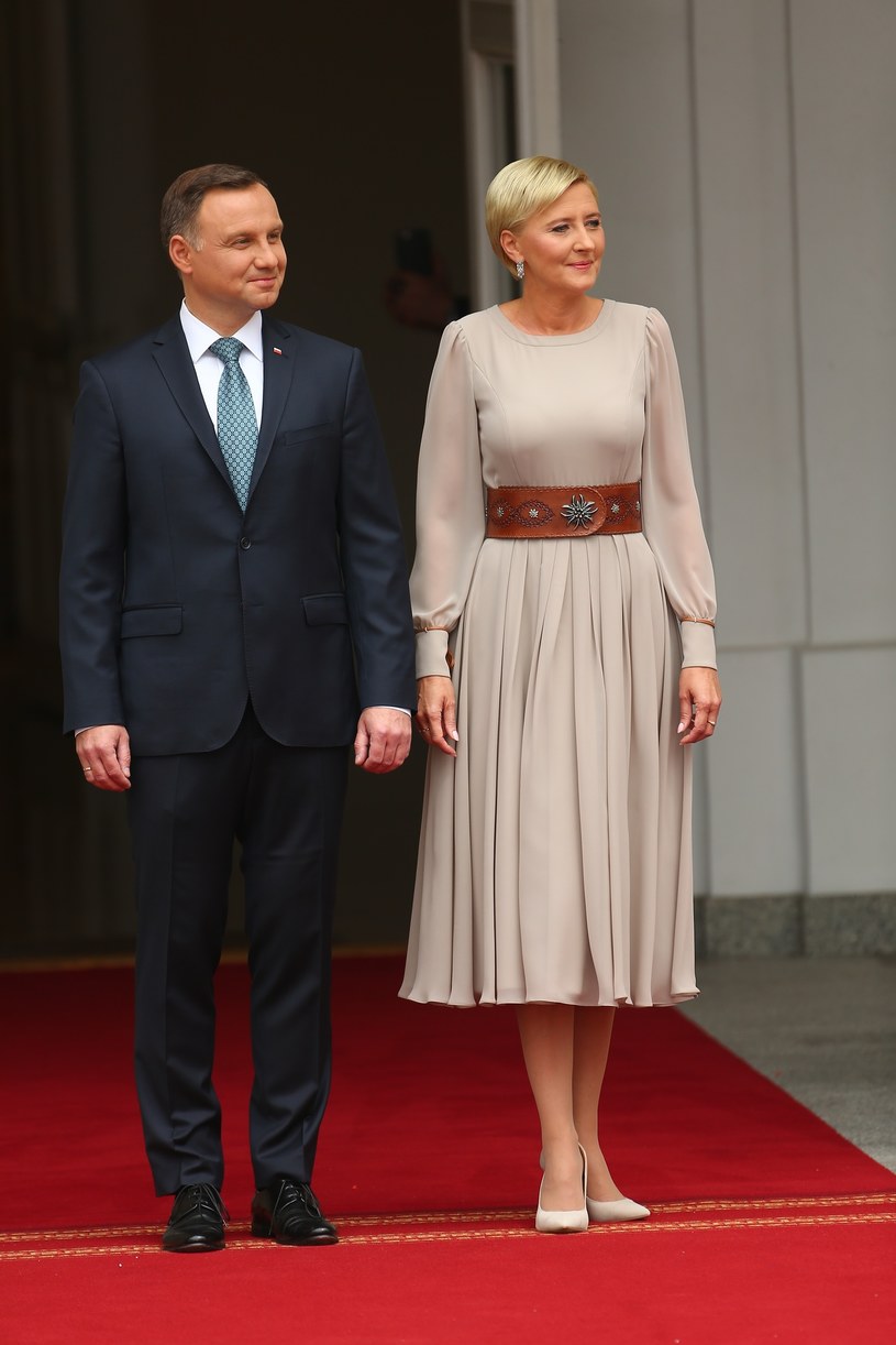Prezydent Andrzej Duda i Agata Duda /East News