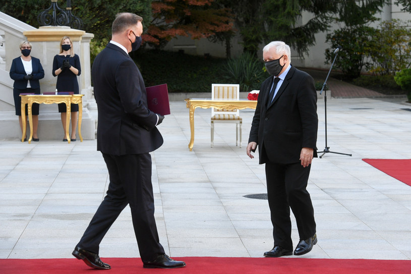 Prezydent Andrzej Duda i Jarosław Kaczyński / Jacek Dominski /REPORTER /East News