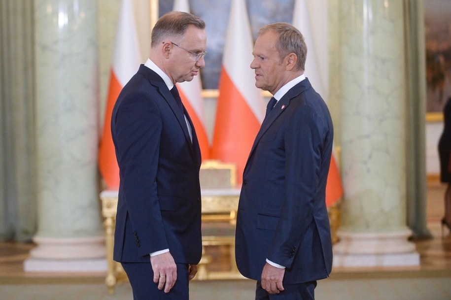 Prezydent Andrzej Duda i premier Donald Tusk; zdj. achiwalne /Marcin Obara /PAP
