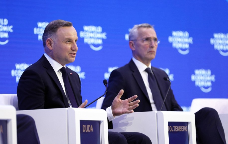 Prezydent Andrzej Duda i szef NATO Jens Stoltenberg /AA/ABACA /PAP/Abaca