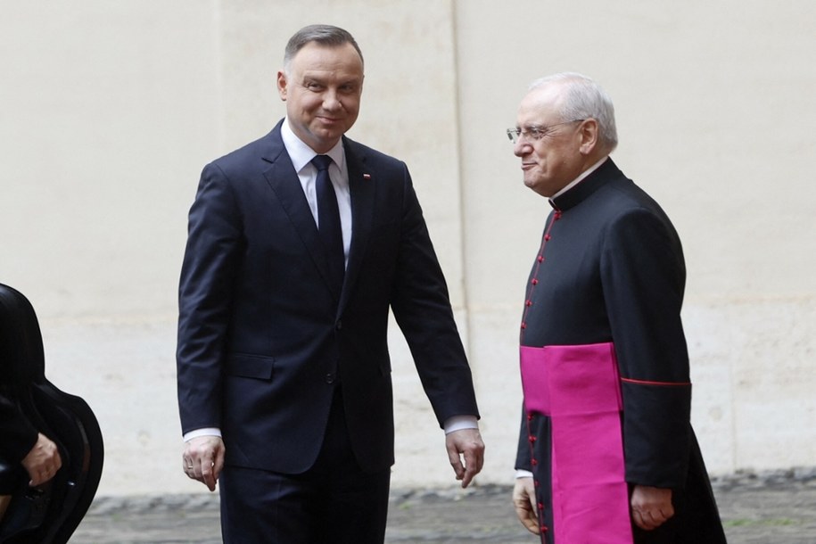 Prezydent Andrzej Duda na audiencji u papieża Franciszka /AA/ABACA/Abaca /East News