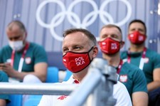 Prezydent Andrzej Duda na igrzyskach olimpijskich