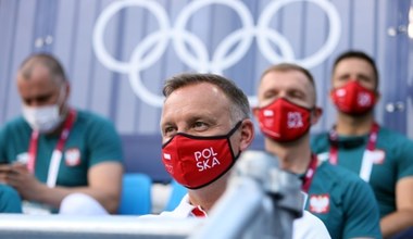 Prezydent Andrzej Duda na igrzyskach olimpijskich