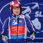Prezydent Andrzej Duda na zawodach narciarskich w Zakopanem. Mówił o zakażeniu koronawirusem