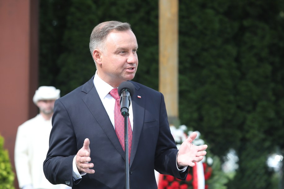 Prezydent Andrzej Duda pojawi się na obchodach w Wieluniu /PAP/Wojciech Olkuśnik /PAP