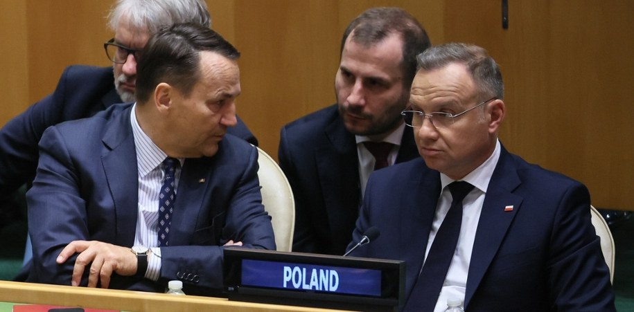 Prezydent Andrzej Duda skrytykował plany Radosława Sikorskiego / 	Leszek Szymański    /PAP