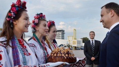 Prezydent Andrzej Duda spotkał się na prywatnej kolacji z Petrem Poroszenką 