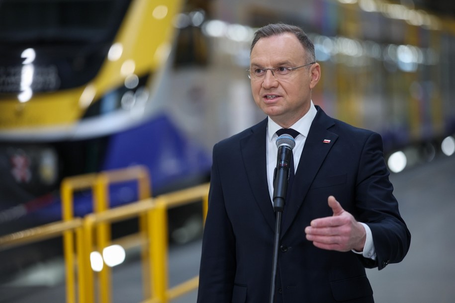 Prezydent Andrzej Duda w Krakowie, 7 lutego 2025 /	Łukasz Gągulski /PAP
