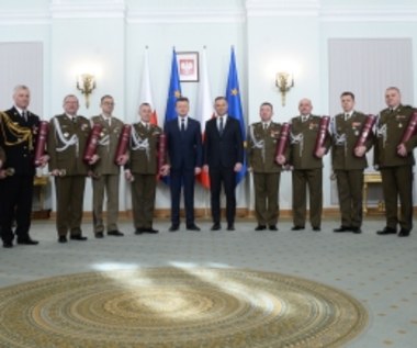 Prezydent Andrzej Duda wręczył nominacje generalskie