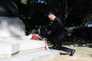 Prezydent Andrzej Duda złożył kwiaty pod pomnikiem Kościuszki w Waszyngtonie