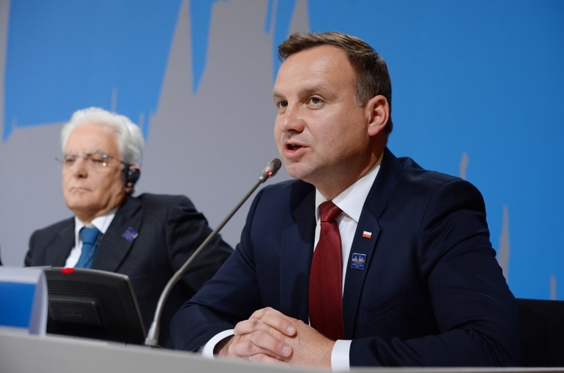 Prezydent Andrzej Duda /Jacek Turczyk /PAP