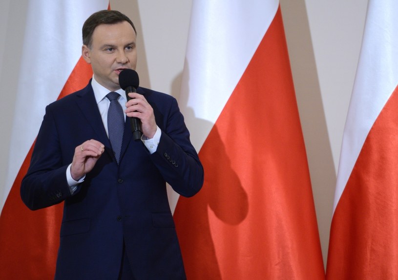 Prezydent Andrzej Duda /Jacek Turczyk /PAP