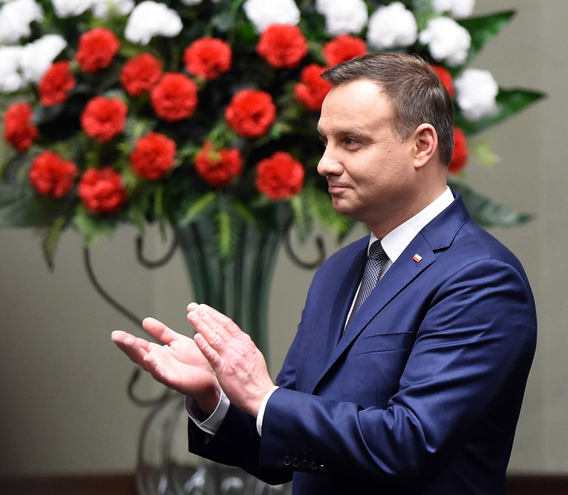 Prezydent Andrzej Duda /Janek Skarżyński /AFP