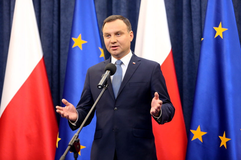 Prezydent Andrzej Duda /Leszek Szymański /PAP