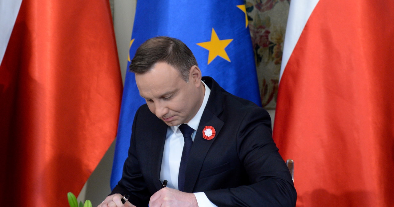 Prezydent Andrzej Duda /PAP