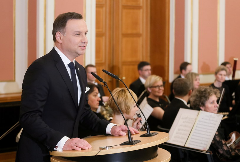 Prezydent Andrzej Duda /Paweł Supernak /PAP
