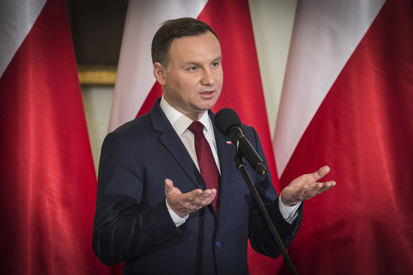 Prezydent Andrzej Duda /Jacek Domiński /East News