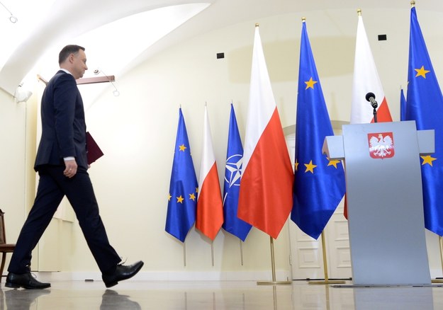 Prezydent Andrzej Duda /Jacek Turczyk /PAP
