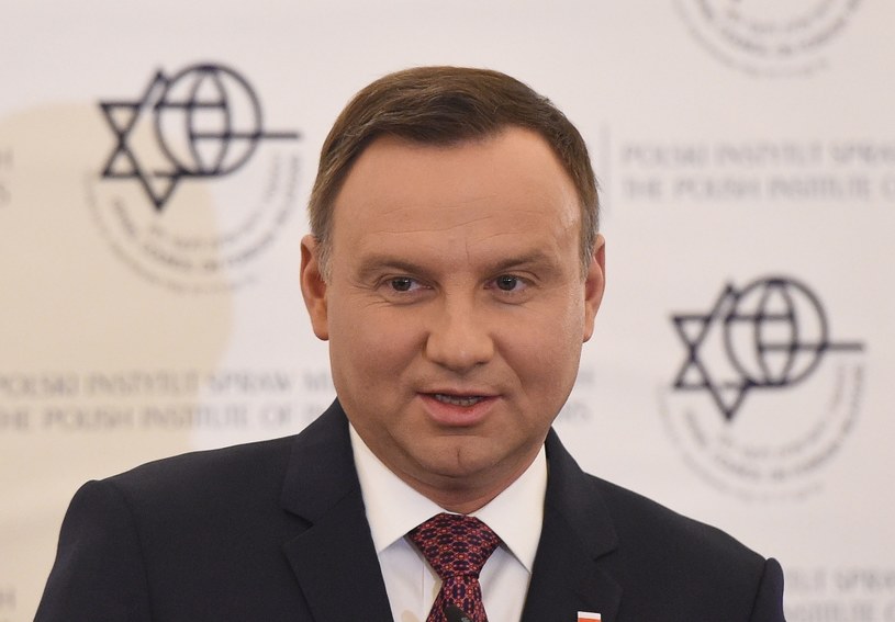 Prezydent Andrzej Duda /Radek Pietruszka /PAP