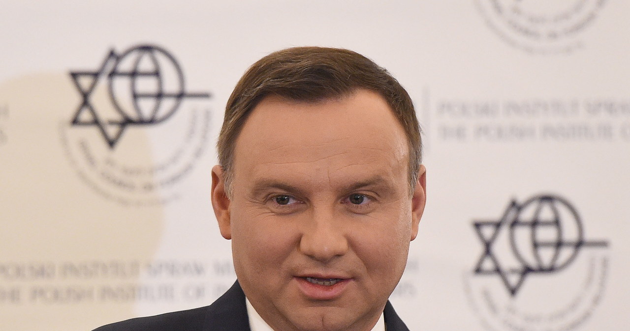 Prezydent Andrzej Duda /Radek Pietruszka /PAP