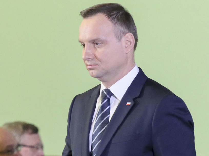 Prezydent Andrzej Duda /Andrzej Iwańczuk /Reporter