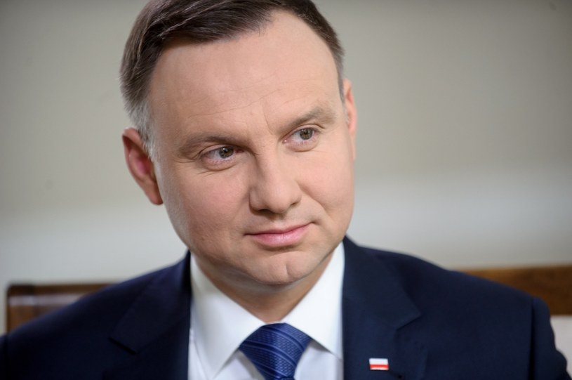 Prezydent Andrzej Duda /Marcin Obara /PAP