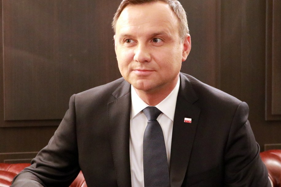 Prezydent Andrzej Duda /Michał Dukaczewski /RMF FM