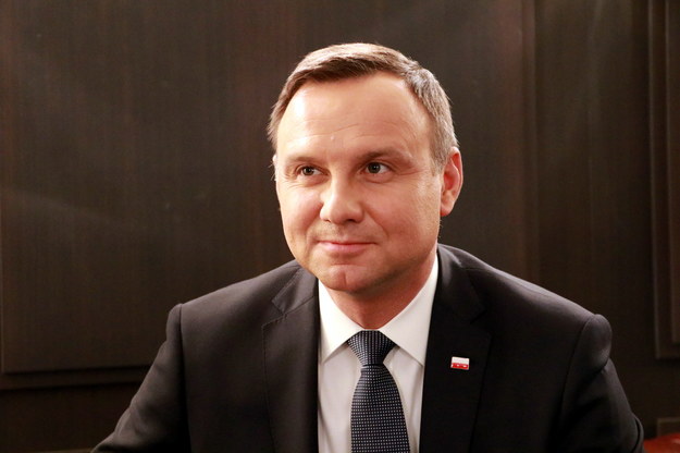 Prezydent Andrzej Duda /Michał Dukaczewski /RMF FM