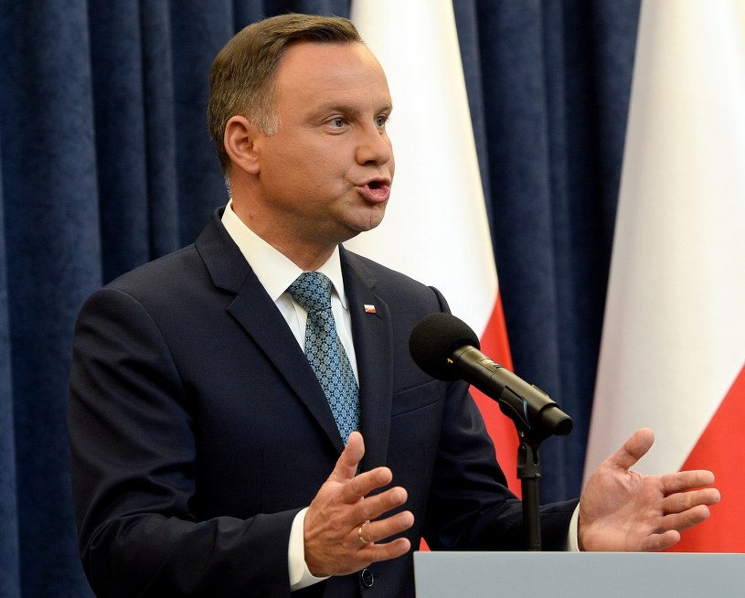 Prezydent Andrzej Duda /AFP