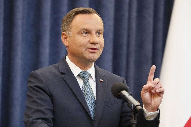 Prezydent Andrzej Duda /Andrzej Iwańczuk/Reporter /East News