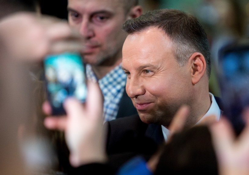 Prezydent Andrzej Duda /Andrzej Grygiel /PAP