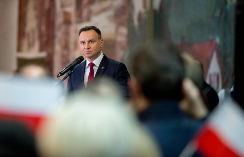 Prezydent Andrzej Duda /Andrzej Grygiel /PAP