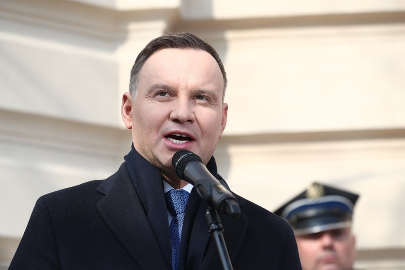 Prezydent Andrzej Duda /fot. Andrzej Iwanczuk /Reporter