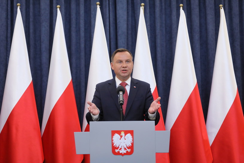Prezydent Andrzej Duda /Paweł Supernak /PAP