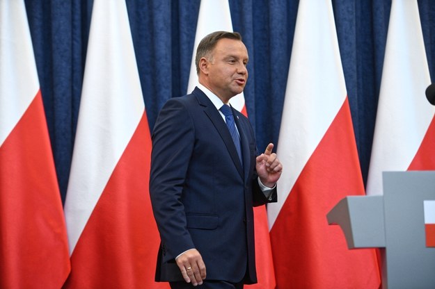 Prezydent Andrzej Duda /Jacek Turczyk /PAP