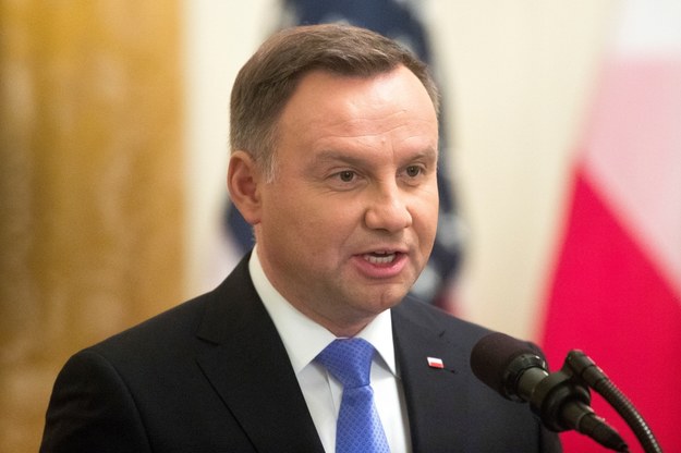 Prezydent Andrzej Duda. /MICHAEL REYNOLDS    /PAP/EPA