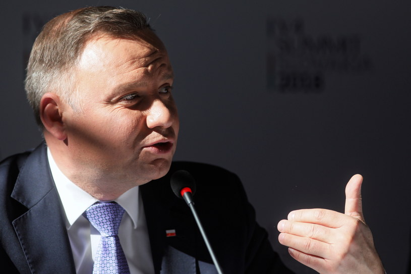 Prezydent Andrzej Duda /Leszek Szymański /PAP