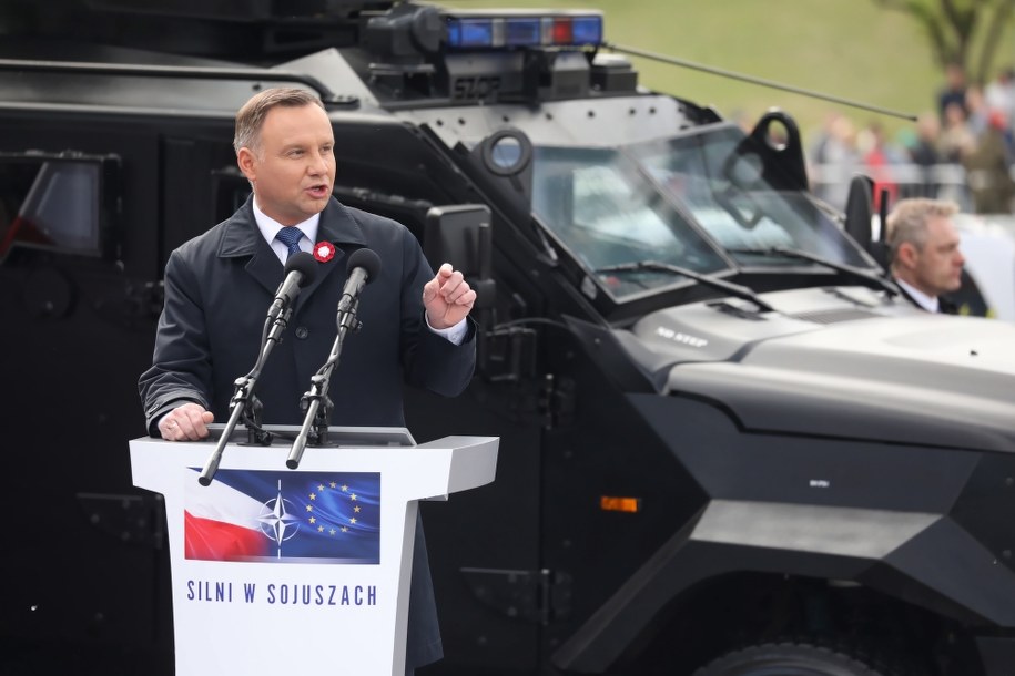 Prezydent Andrzej Duda / 	Tomasz Gzell    /PAP