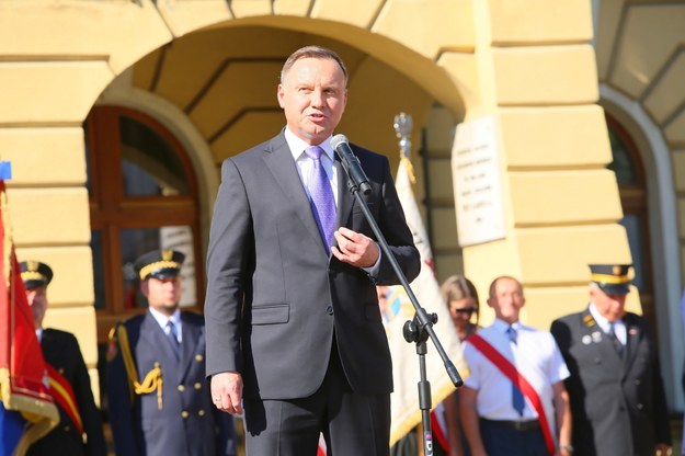 Prezydent Andrzej Duda /Tomasz Wojtasik /PAP