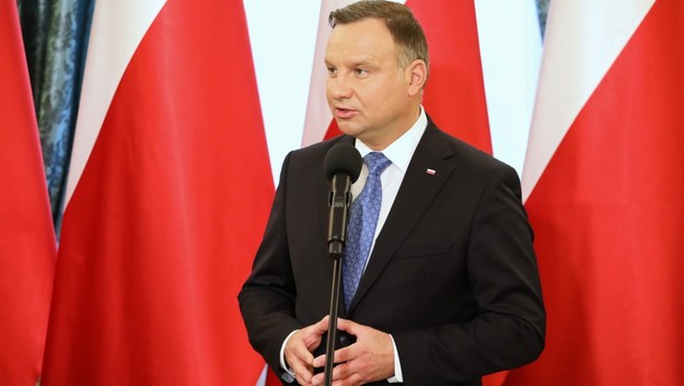 Prezydent Andrzej Duda / 	Jakub Kamiński    /PAP