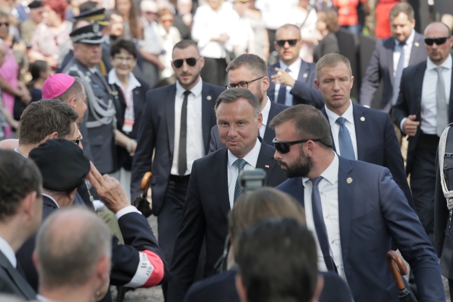 Prezydent Andrzej Duda /	Wojciech Olkuśnik /PAP