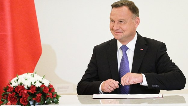 Prezydent Andrzej Duda /Paweł Supernak /PAP