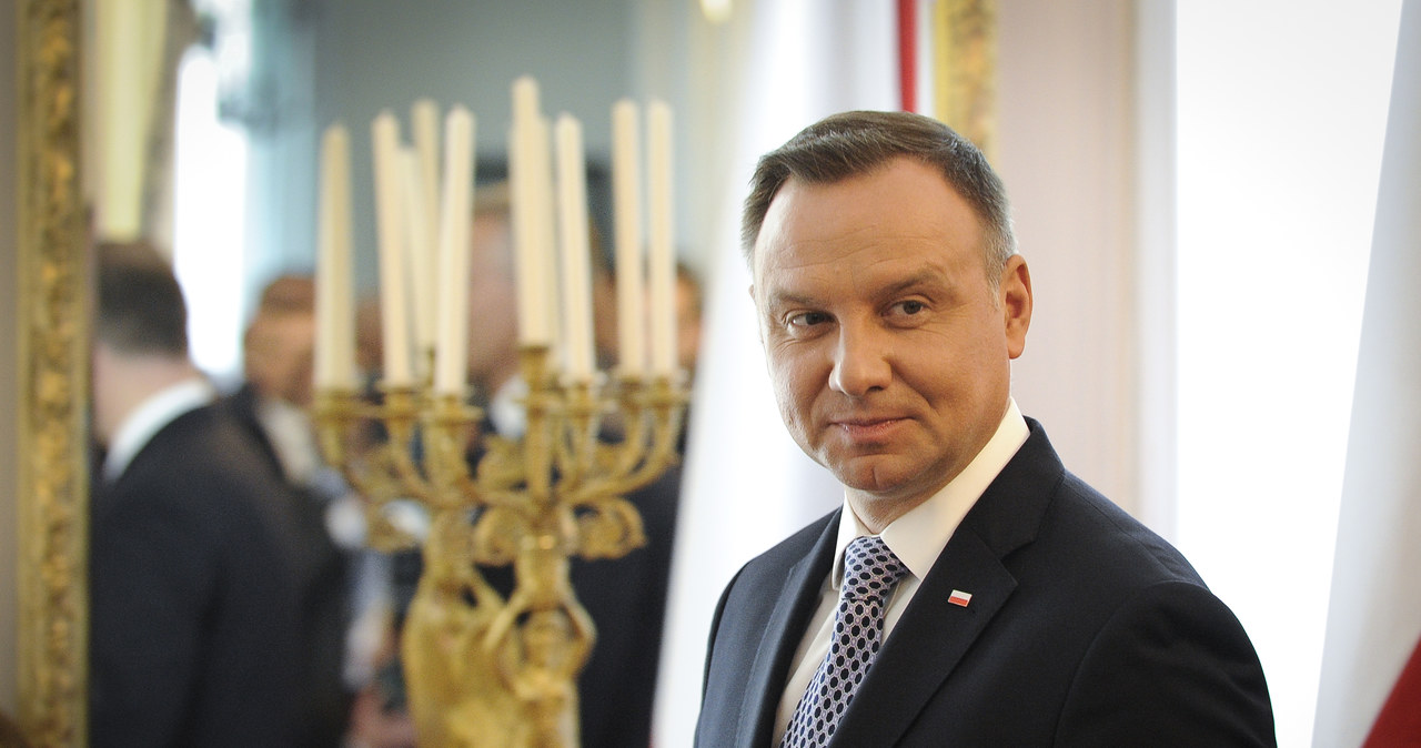 Prezydent Andrzej Duda /Jaap Arriens/NurPhoto /Getty Images