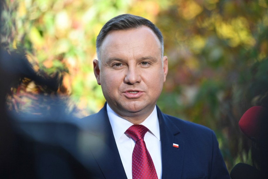 Prezydent Andrzej Duda /Piotr Nowak /PAP
